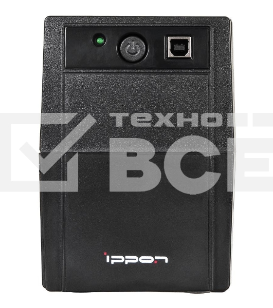 Источник бесперебойного питания Ippon Back Basic 1050 Euro 600Вт 1050ВА черный