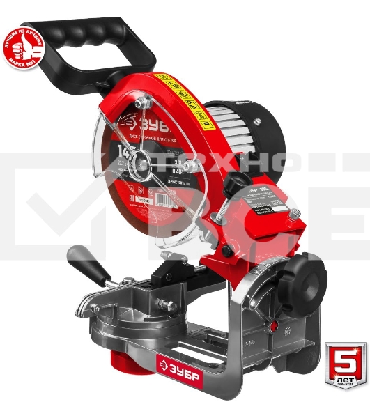 Заточной станок Зубр СЦ-300 для пильных цепей, d145 мм, 230 Вт