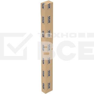 Стойка двухрамная NTSS NTSS-2POR42U/600-1000 42U 550ммx1000мм 600кг серый