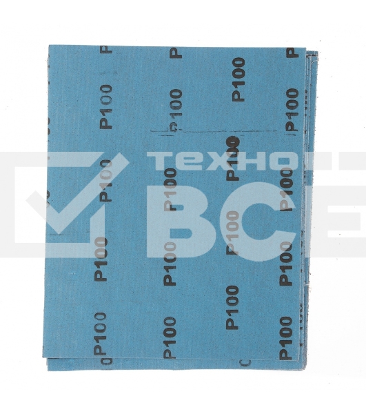 Шлифлист Matrix на тканевой основе, P 100, 230 х 280 мм, 10 шт., водостойкий