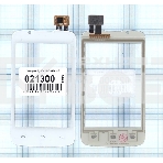 Сенсорное стекло (тачскрин) для Fly IQ436 Era Nano 3, белое, фото3