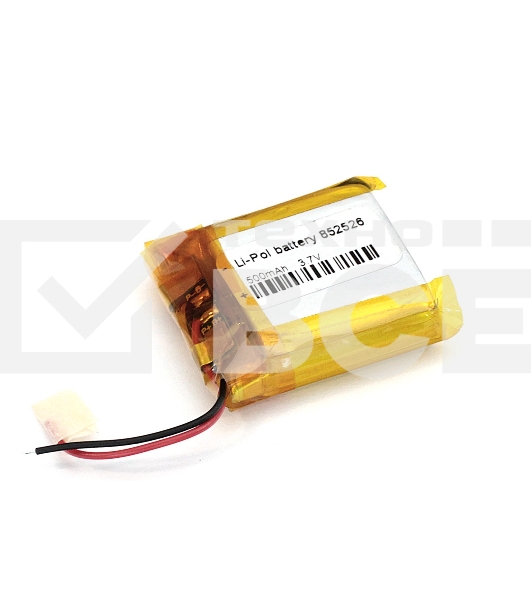 Аккумулятор Li-Pol (батарея) 8.5*25*26мм 2pin 3.7V/500mAh