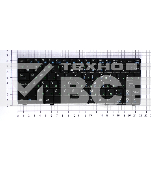Клавиатура для ноутбука Asus Eee PC 900HA T91 T91MT 900SD Черная