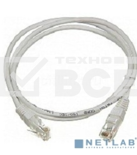 Кабель Патч-корд Lanmaster UTP TWT-45-45-1.0-WH вилка RJ-45-вилка RJ-45 кат.5е 1м белый ПВХ