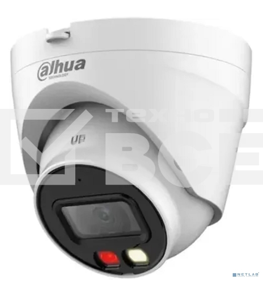 Камера видеонаблюдения IP Dahua DH-IPC-HDW1239VP-A-IL-0280B 2.8-2.8мм цв.