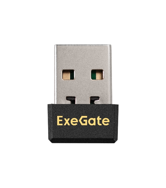 Сетевой адаптер Wi-Fi 4 ExeGate ETL-WN725N-1 (Беспроводной USB адаптер, Wi-Fi N (b/g/n), чипсет Realtek8188, до 150 Мбит/с на 2,4 ГГц, внутренняя антенна, USB 2.0)