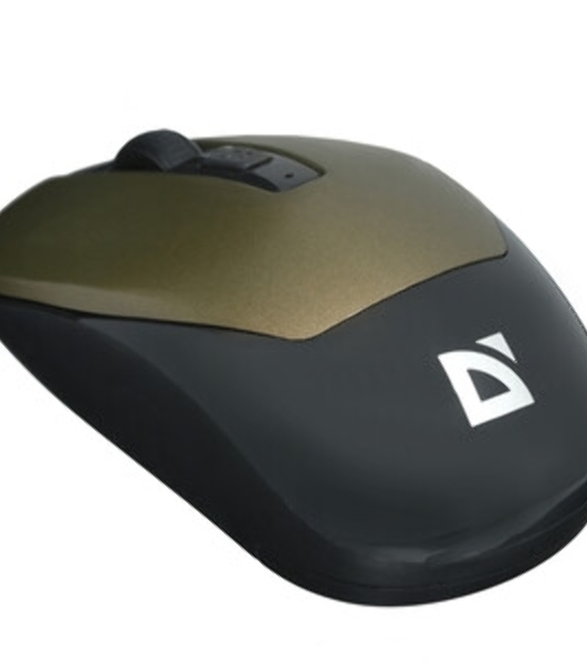 Мышь беспроводная Defender Wave MM-995 бронзовый, 1600 dpi, радиоканал, USB, кнопки - 4