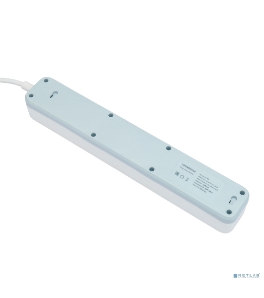 Сетевой фильтр Гарнизон 2.0 Мультипорт EPS-4-U3-W-4, 4 р, 10А, 3xUSB, 4 м, ур.защиты 2+, белый, пакет
