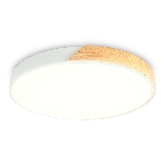 Потолочный светодиодный светильник Ambrella light FZ1301 WH/LW белый/светлое дерево 45W 5000K D500*50 (без ПДУ), фото4
