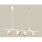 Светильник Ambrella light XB9001500/4 SWH/PPG белый песок/золото розовое полированное MR16 GU5.3 (С9001, С1101, N7035), фото3