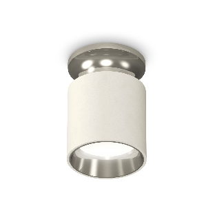 Светильник Ambrella Light XS6301142 SWH/PSL белый песок/серебро полированное MR16 GU5.3 (N6903, C6301, N6112)