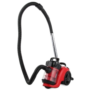 Пылесос GINZZU VS420 красный/черный, 360/2000 Вт, уборка сухая, пылесборник контейнер 3 л