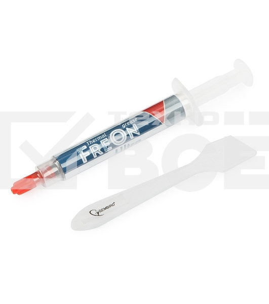 Термопаста Gembird FreOn Ultra GF-21-3 для радиаторов, 3гр, шприц