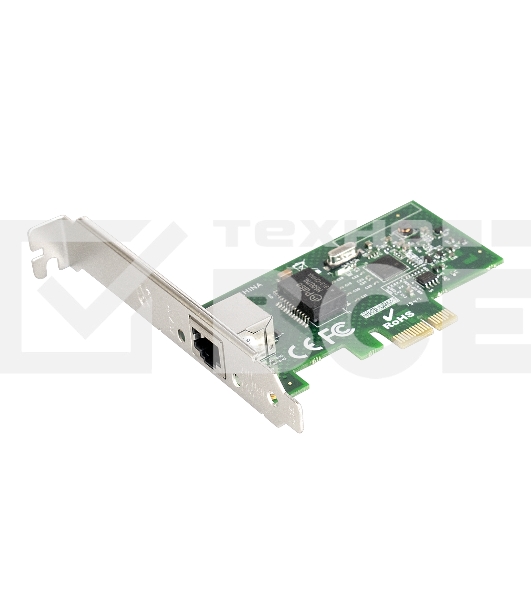 Сетевой адаптер ExeGate EXE-i210AT PCI Express 2.0 10/100/1000Mbps 1xRJ-45 (Copper) Intel WGI210AT