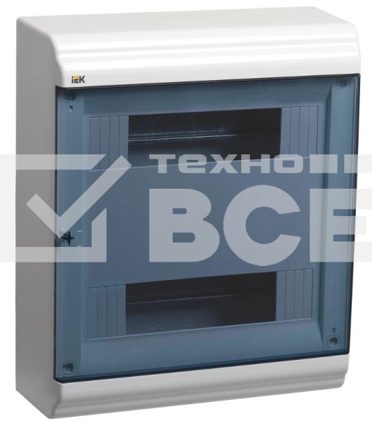 Бокс IEK MKP82-N-24-41-10 ЩРН-П-24 модуля навесн.пластик IP41 PRIME