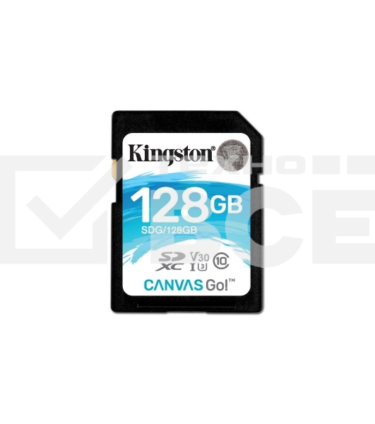 Флеш карта SDXC 128Gb Class10 Kingston SDG/128GB Canvas Go