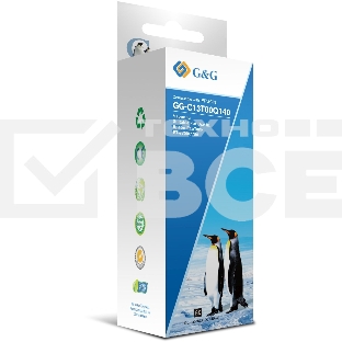 Чернила G&G GG-C13T00Q140 черный140мл для Epson EcoTank 7700/7750