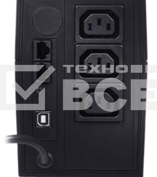 Источник бесперебойного питания Powercom Raptor RPT-1000AP 600Вт 1000ВА черный