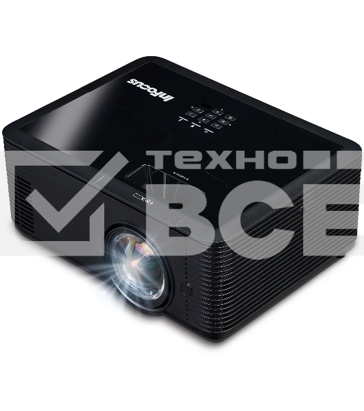 Проектор INFOCUS IN136ST DLP, 4000 ANSI Lm,WXGA (1280x800), 28500:1, 0.521:1, 3.5mm in,Composite video, VGA, HDMI 1.4a x3 (поддержка 3D), USB-A (для SimpleShare и др.), лампа 15000ч.(ECO mode),3.5mm out, Monitor out(VGA),RS232,RJ45,21дБ, 4,5 кг.