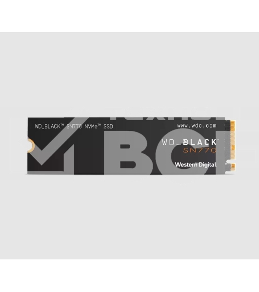 Накопитель SSD WD Black SN770 WDS500G3X0E, 500Gb, PCIe 4.0 x4, M.2 2280, NVMe, R/W 5000/4000