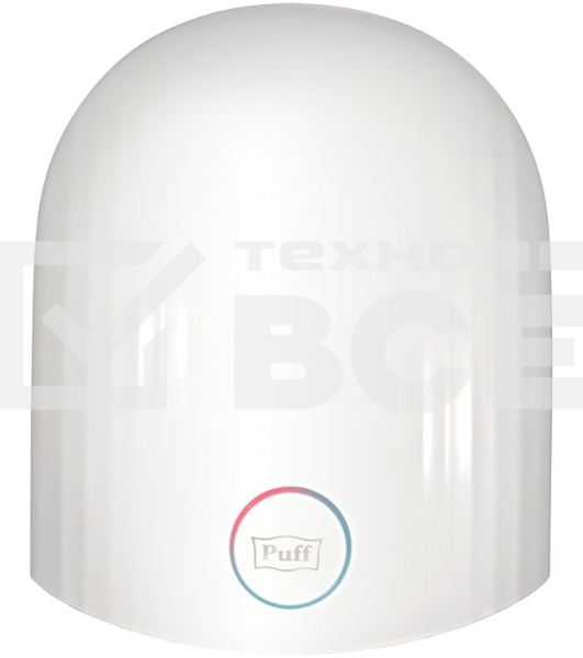 Сушилка для рук Puff 8909 1200Вт белый