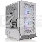 Компьютерный корпус Thermaltake Ceres 300 TG ARGB белый без БП ATX 3x140mm 2xUSB3.0 1xUSB3.1 audio bott PSU, фото2