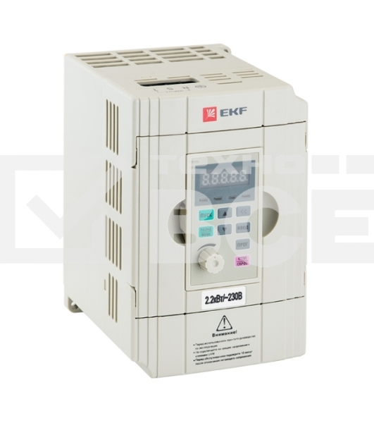 Преобразователь частоты 2.2/4кВт 1х230В VECTOR-100 PROxima EKF VT100-2R2-1B