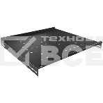 Полка стационарная NTSS NTSS-FS-600-BL 1U нагр.:60кг. 19