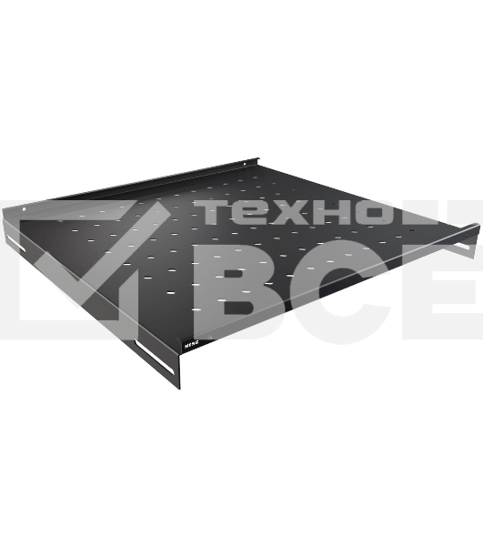 Полка стационарная NTSS NTSS-FS-600-BL 1U нагр.:60кг. 19
