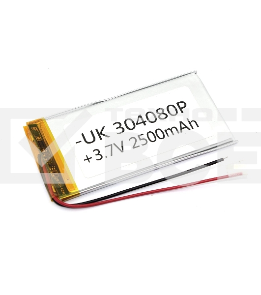 Аккумулятор Li-Pol (батарея) 3*40*80мм 2pin 3.7V/2500mAh