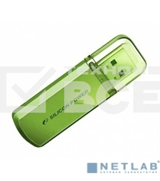 Флеш диск Silicon Power 64Gb Helios 101 SP064GBUF2101V1N USB2.0 зеленый