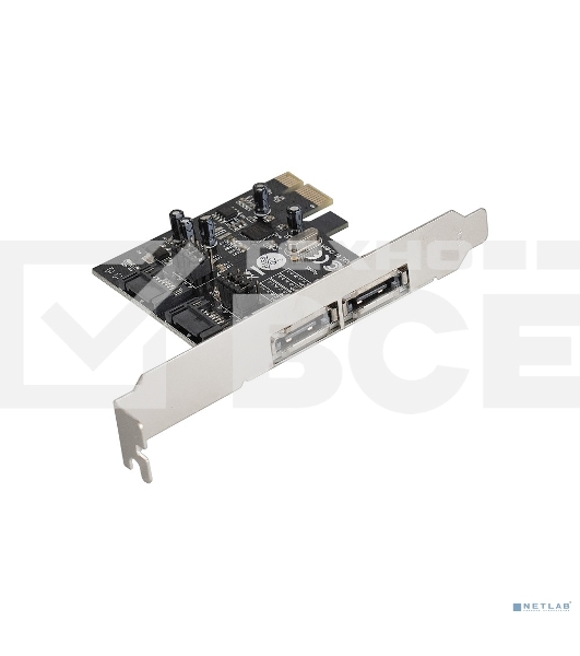 Контроллер ExeGate EXE-501 PCI-E 2.0, SATA3 6Gb/s, 2 int+2 ext (OEM)