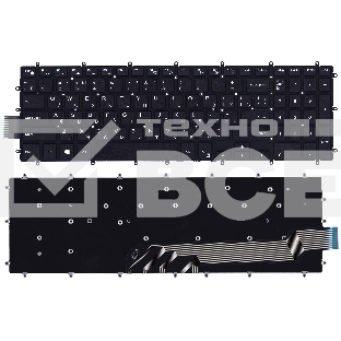 Клавиатура для ноутбука Dell Vostro 15-3583 черная