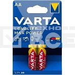 Батарейки VARTA MAX TECH AA бл 2 04706101412, фото 1