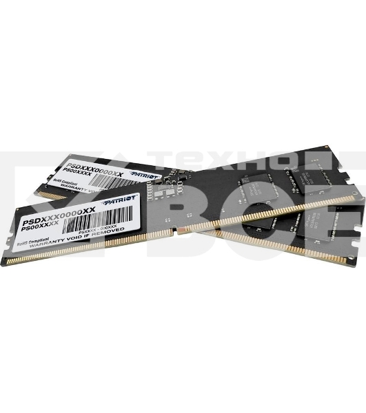 Оперативная память Patriot Signature, DDR5, 16GB (2x8 GB), 4800 MHz, CL40