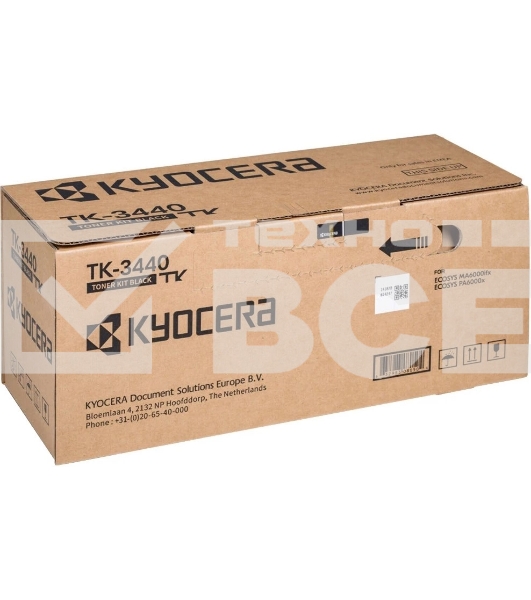 Картридж лазерный Kyocera TK-3440 1T0C0T0NL0 черный (40000стр.) для Kyocera ECOSYS MA6000ifx MA6000