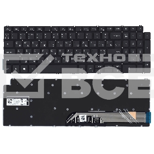 Клавиатура для ноутбука Dell Inspiron 5584 черная