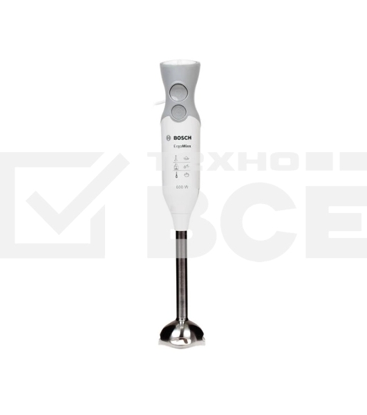 Блендер Bosch MSM66155 Мощность 600 Вт. Управление механическое, число скоростей: 12