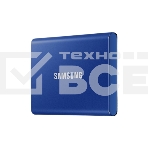 Внешний SSD Samsung T7, 2TB, USB 3.2 Gen 2 Type-C, R/W 1050/1000, синий, фото29