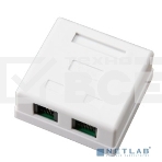 Рoзетка комбинированная внешняя Rexant, RJ-45(8P-8C) + RJ-11(6P-4C), UTP неэкранированная, фото2