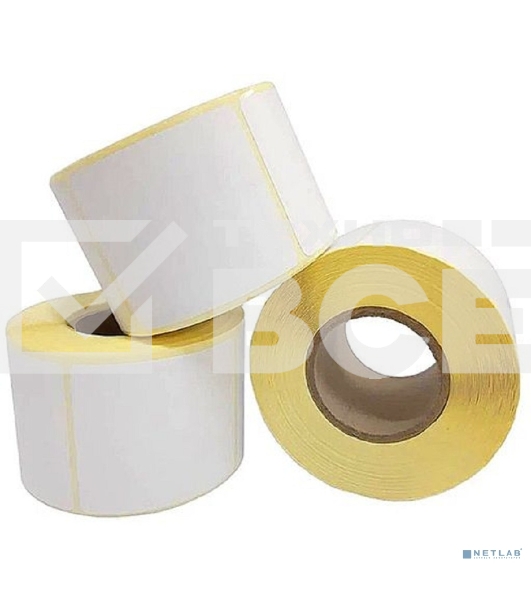 Термоэтикетки Cactus Top CS-TT5860500 сег.:58x60мм самоклей. д.вн.рул.84мм д.вт.40мм 500шт/рул белый