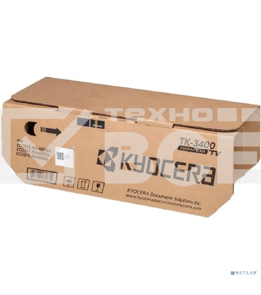 Картридж лазерный TK-3400 12 500 стр. для PA4500x/MA4500x/MA4500fx
