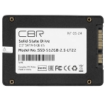 Накопитель SSD CBR, 512Gb, SATA III, 2.5', R/W 550/520, фото6