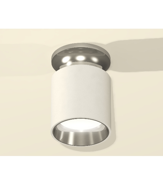 Светильник Ambrella Light XS6301142 SWH/PSL белый песок/серебро полированное MR16 GU5.3 (N6903, C6301, N6112)