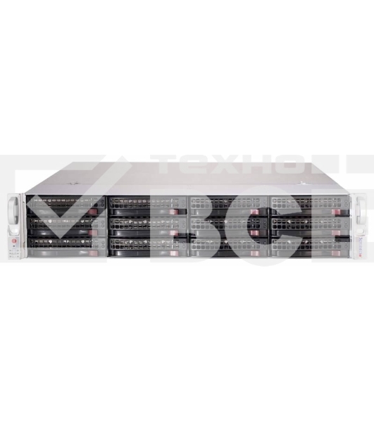 Корпус SuperMicro CSE-826BE2C-R741JBOD 2x740W черный