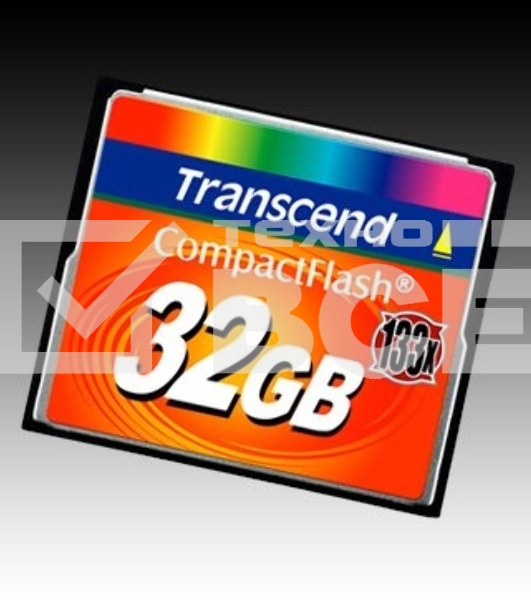 Флеш карта CF 32Gb Transcend TS32GCF133 w/o adapter
