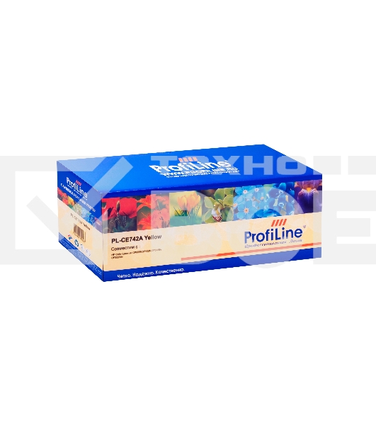 Картридж лазерный PL-CE742A для принтеров HP Color LaserJet CP5225/5225n/5225dn Yellow 7300 копий ProfiLine