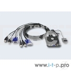 Переключатель ATEN CS22U-(A7) переключатель 2 PORT USB KVM SWITCH, фото3