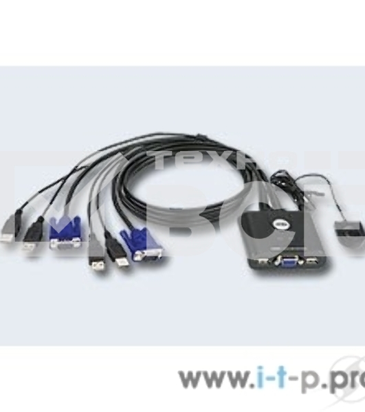 Переключатель ATEN CS22U-(A7) переключатель 2 PORT USB KVM SWITCH