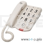 Телефон проводной Ritmix RT-520 слоновая кость, фото2
